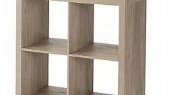 Better Homes & Gardens 4-Cube Storage Organizer, Natural