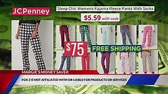Money Saver: Get comfy and save on fleece pajama pants and socks at JCPenney online