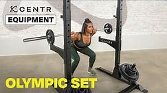 Fitness equipment demo: Centr Olympic Weight Set with Bar