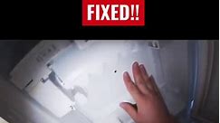 How to Fix LG Refrigerator Ice Maker NOT Working! #shorts #appliancerepair #refrigerator #diy