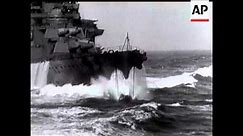 HMS Repulse Firing