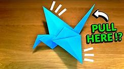 How To Make a Paper Flapping Bird - Fun & Easy Origami
