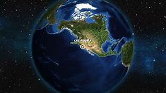 California Map Usa Earth Zoom Stock Footage Video (100% Royalty-free) 1009553198 | Shutterstock