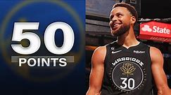 Stephen Curry (50 Points) Highlights vs. Phoenix Suns