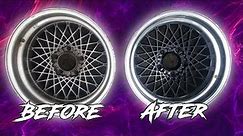 How to restore aluminum car wheels at home! DIY