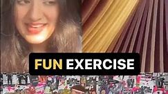 Fun Exercise 🤯 #exercise #fun #shortvideo #weightloss #funny #aerobics #ytshorts #food #shortvideo