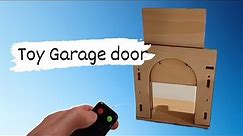 Garage Door Toy Opening and Closing | Electric!