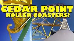 10 Cedar Point Roller Coasters! AWESOME Front Seat POVs!