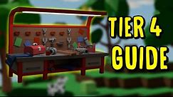 GUIDE ON HOW TO MAKE THE TIER 4 WORKBENCH - Islands Roblox