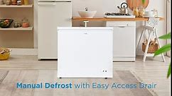 Commercial Cool 7.0 Cu. Ft. Chest Freezer, White