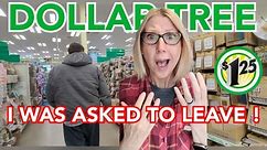COME WITH ME TO DOLLAR TREE | I WAS ASKED TO LEAVE! |DOLLARTREE SHOPPING|SHOP WITH ME|NEW$1.25 ITEMS