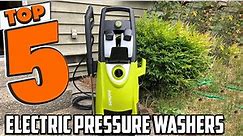 “Electric Pressure Washers: 5 Picks for Ultimate Cleaning Power”