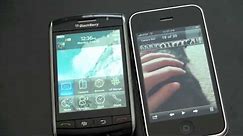 iPhone 3GS vs. Blackberry Storm