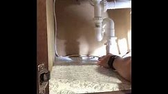 How to put contact paper under your sink or cabinet
