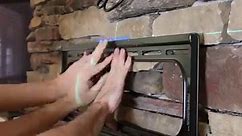 How to Mount a TV on a Fireplace and Hide Wires 🔥
