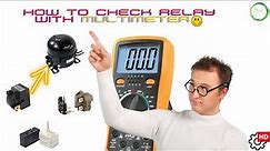Learn How To Check Relay with Multimeter could be why refrigerator not cooling?
