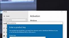 Windows 10 activation #shorts #windows 10 activation #windows 10 activation key