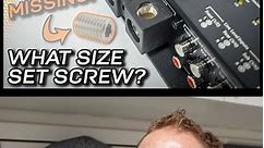 You lost your amp set screws!? OH NO! Here's how to replace them! | Car Audio Fabrication