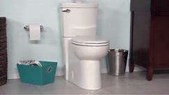 Toilets: Clean High Efficiency Elongated Toilet by American Standard