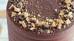 Chocolate Graham Cracker Cake - Baking with Blondie