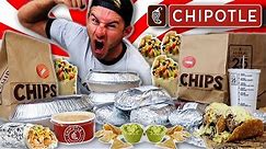 THE SUPERCHARGED CHIPOTLE MENU CHALLENGE (12,000+ CALORIES)