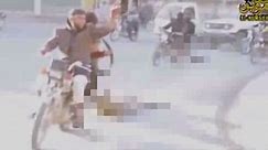 ISIS video shows bodies of soldiers dragged behind motorbikes