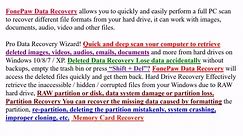 FonePaw Data Recovery | How to Recover Files from Formatted Hard Drive | Hard Drive Data Recovery | 