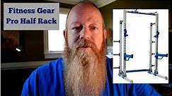 Fitness Gear Pro Half Rack Unboxing and Initial Review.