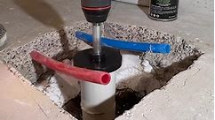 Internal pipe cutter @reedpipetools IC1SL Cuts PVC, ABS, CPVC, PEX. Sch 40, 80, thin wall 1-1/4” diameter and larger #plumbingtools #worldplumbers #auneplumbing #oatey | mechanical-hub.com