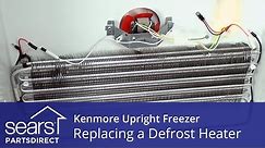 How to Replace a Kenmore Upright Freezer Defrost Heater