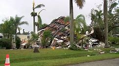 Video shows extensive damage from Florida tornadoes