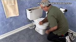 How to Install a Toilet - The Best Complete Toilet Replacement - Part 1 of 3