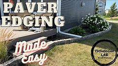 DIY Landscape Paver Edging Installation - Step-by-Step Guide