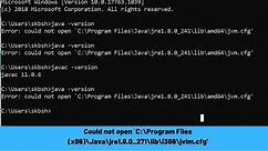 Could not open `C:\Program Files (x86)\Java\jre1.8.0_271\lib\i386\jvm.cfg' | Hybris Tube