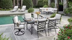Home Decorators Collection Bentwater Creek Taupe 4-Piece Aluminum Wicker Outdoor Patio Conversation Set with CushionGuard Plus Aloe Cushions 65-70-14BR2781B