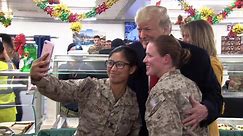 Trump still a rock star to troops in Iraq despite controversy at home