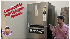 Samsung Convertible Double Door Refrigerator Review in Telugu || Reviewer Balu