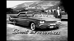 A 1959 TV Commercial for Chrysler's 1959 DeSoto with actor Rock Hudson