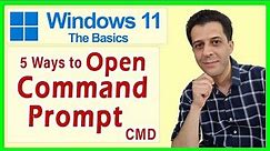 How to Open Command Prompt in Windows 11