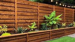10 Interesting Wood Fence Ideas