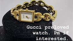 Gucci watch preloved. | Mar1merchandise,LLC