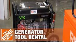 Generator Tool Rental | The Home Depot