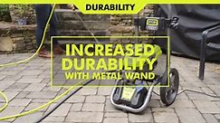 RYOBI 2500 PSI 1.2 GPM High Performance Cold Water Electric Pressure Washer RY142500