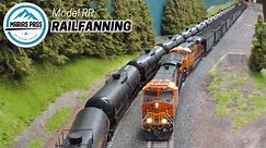 Layout Railfanning: HO Scale Mainline Action!