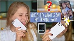 Updated What's On My iPhone 5s 2017? | EvieEllen