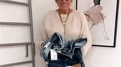 266_How to style H&M Jeans #howtostyleoutfits #hmxme #hmjeans #jeans #stylingtips #over50andfabulous #fashiontiktok | Bʟᴏɢ4ᴏᴠᴇʀ40