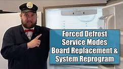 Whirlpool Refrigerator Forced Defrost, Service Modes, Troubleshooting & Replace W10503278
