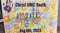 Aug 6 at Christ UMC Charlotte
