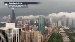 Tornado sirens blare in Chicago Monday