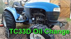 [How to] check hydraulic fluid on new holland tractor